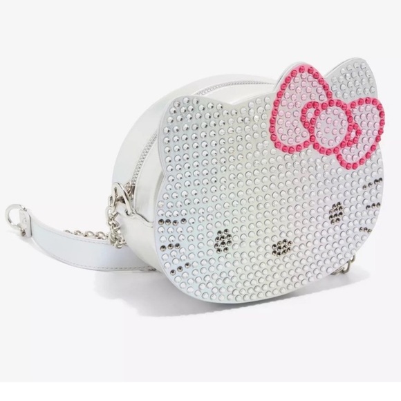 Her Universe Handbags - Euc Hello Kitty Rhinestone Crossbody Bag